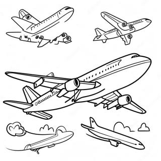 Trang To Mau May Bay 747 Hoat Hinh 124177 58419