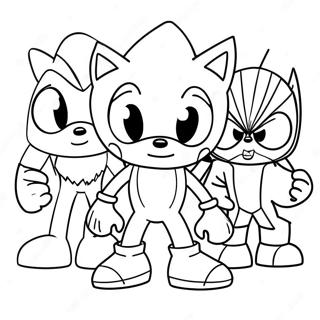 Trang To Mau Sonic Spiderman Voi Ban Be 124280 58494