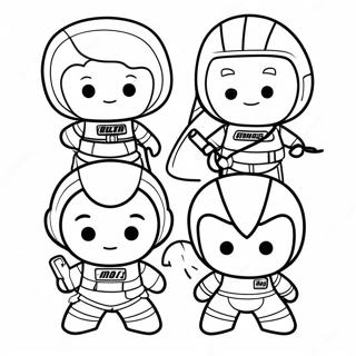 Trang To Mau Cac Thanh Vien Doi Luc Luong Mini 124485 58651