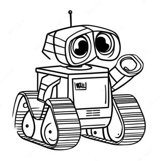 Wall-E Tranh Tô Màu