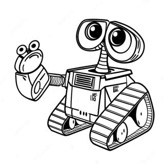 Trang Tô Màu Wall-E Tranh Tô Màu