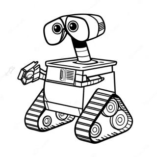 Trang Tô Màu Wall-E Tranh Tô Màu