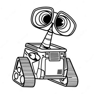 Trang Tô Màu Wall-E Và Eve Tranh Tô Màu