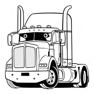 Peterbilt Tranh Tô Màu