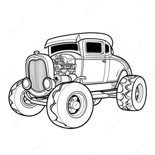 Trang To Mau Bone Shaker Hot Wheels Ngau 126030-59846