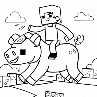 Trang To Mau Steve Trong Minecraft Cuoi Lon 126239-60015