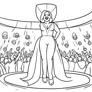 Trang To Mau Lady Gaga Bieu Dien Tren San Khau 126599-60291