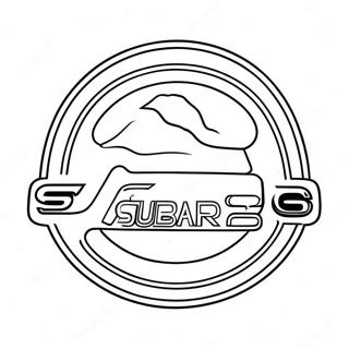 Trang To Mau Logo Subaru 126985-60582