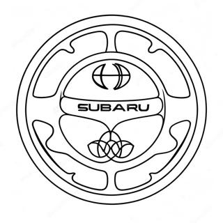 Trang To Mau Logo Subaru 126985-60583