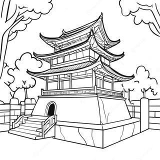 Châu Á Trang tô màu