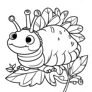 Trang To Mau Sau Buom Hai Huoc Tren La 127760-61323