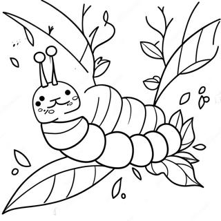 Trang To Mau Sau Buom Hai Huoc Tren La 127760-61324