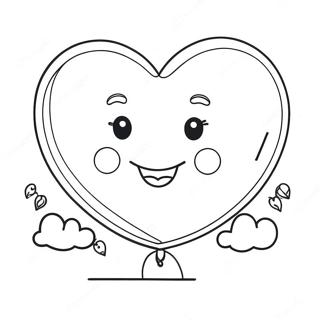 Trang To Mau Bong Bay Hinh Trai Tim Vui Ve 130022 63081