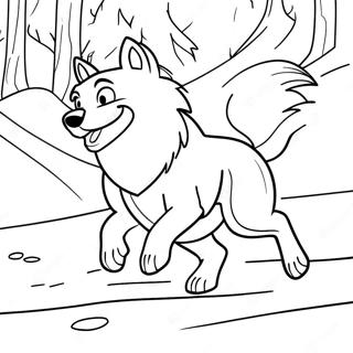 Trang To Mau Balto Chay Qua Tuyet 130560-63502