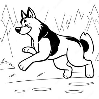 Trang To Mau Balto Chay Qua Tuyet 130560-63504