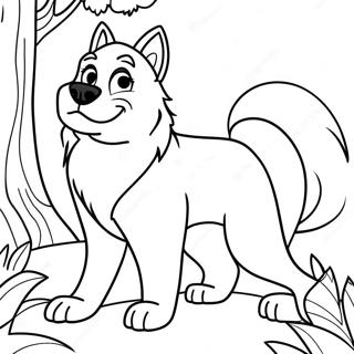 Trang To Mau Balto Voi Chu Cun Cua Minh 130561-63505