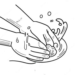 Trang Tô Màu Rửa Tay Tranh Tô Màu