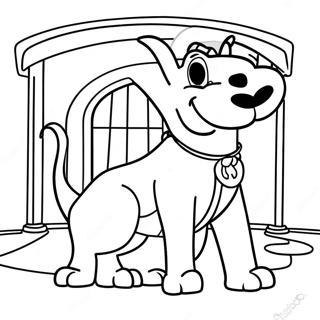 Trang Tô Màu Scooby Doo Với Ma Tranh Tô Màu