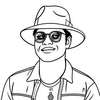 Bruno Mars Tranh Tô Màu