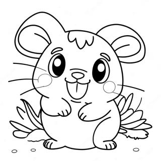 Hamtaro Tranh Tô Màu