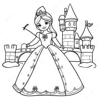 Trang To Mau Cong Chua Tuyet Huyen Bi Trong Mot Lau Dai Lap Lanh 134011-66176