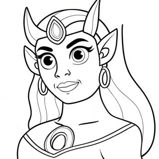 She Ra Tranh Tô Màu