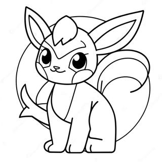 Glaceon Tranh Tô Màu