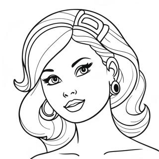 Trang To Mau Dau Bup Be Barbie Co Dien 135443-67292