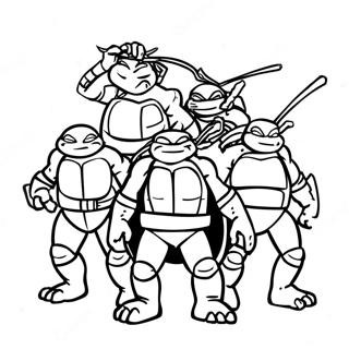 Tmnt 2012 Tranh Tô Màu