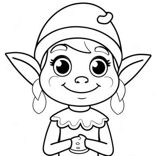 Cute Elf Tranh Tô Màu