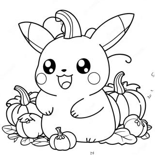 Pikachu Dang Yeu Trong Qua Bi Ngo Trang To Mau 137542-69073