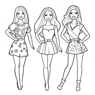 Trang To Mau Bup Be Barbie Voi Ban Be Tranh Tô Màu