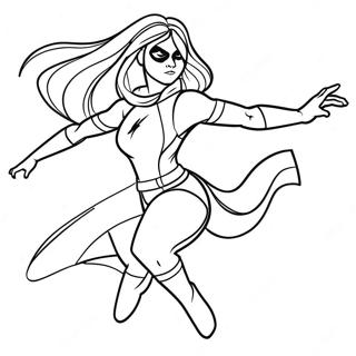 Trang To Mau Co Marvel Dang Hanh Dong Tranh Tô Màu