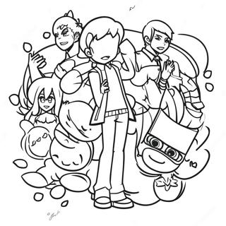 Trang To Mau Phien Toa Danganronpa Tranh Tô Màu