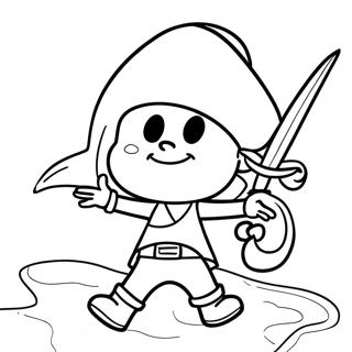 Trang Tô Màu Jake Và Những Tên Cướp Biển Neverland Tranh Tô Màu