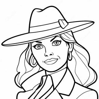 Carmen Sandiego Tranh Tô Màu