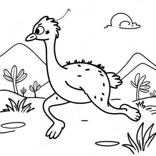 Trang To Mau Emu Mao Hiem Chay 139312-70466