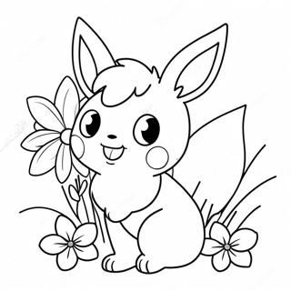 Eevee Tranh Tô Màu