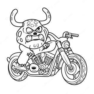 Chopper Bien Hinh Thanh Quai Vat Trang To Mau 15803-3464