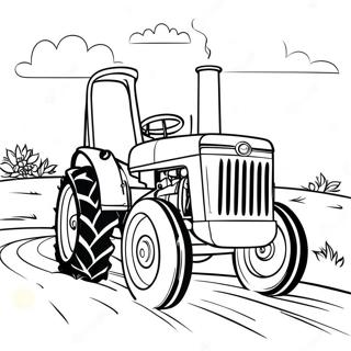 Trang To Mau May Keo Xanh La Lai Tren Con Duong Dat 18164-3979