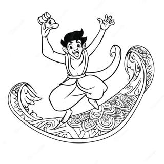 Aladdin Tranh Tô Màu