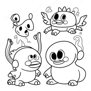 Nhan Vat Vui Ve Trong My Singing Monsters To Mau 23042-5034