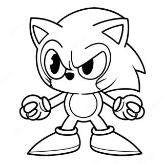 Sonic Exe Tranh Tô Màu