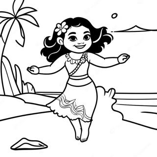 Trang To Mau Moana Nhay Mua Tren Bai Bien 2454-656