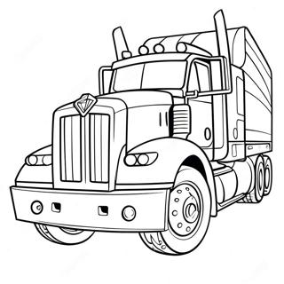 Trang To Mau Optimus Prime Lai Xe Tai 25433-5555