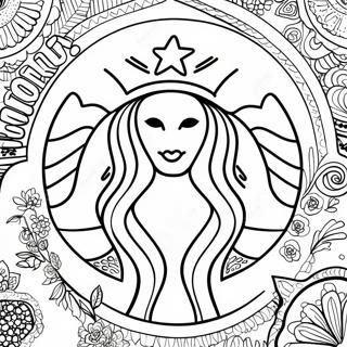 Trang To Mau Logo Starbucks 25524-5565