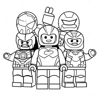 Trang To Mau Doi Avengers Lego 26717-5822