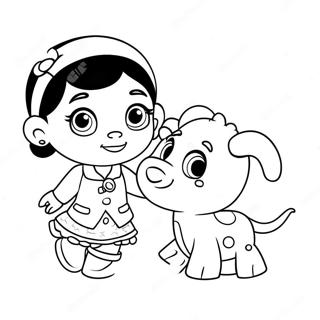 Doc Mcstuffins Tranh Tô Màu