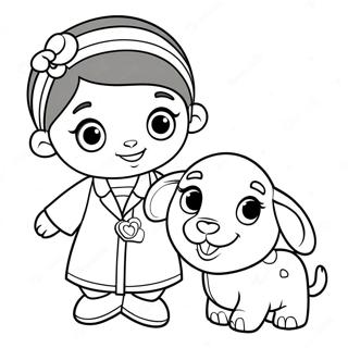 Trang To Mau Doc Mcstuffins Voi Lambie 27294-5935