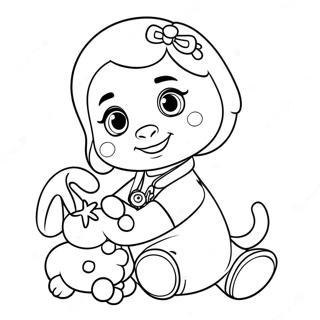 Trang To Mau Doc Mcstuffins Voi Lambie 27294-5936